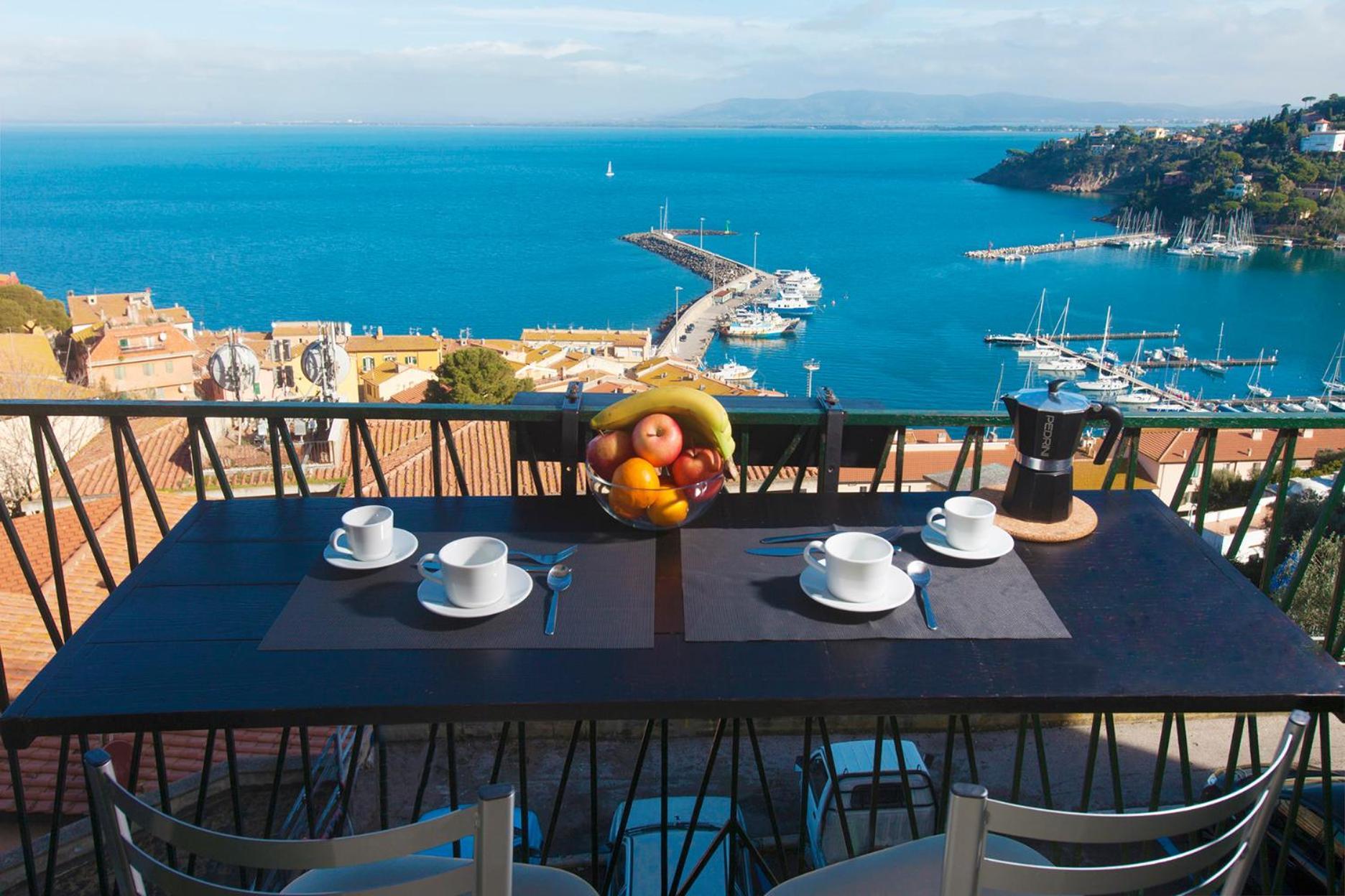 La Casa Al Mare Apartment Порто Санто Стефано Екстериор снимка